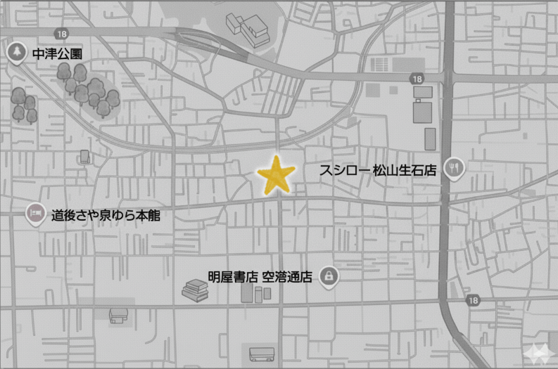 ヘアサロンむかい　アクセス MAP マップ